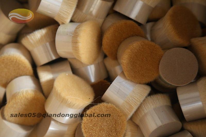 Soft Double Drawn White Goat Hair For Comestic Brushes