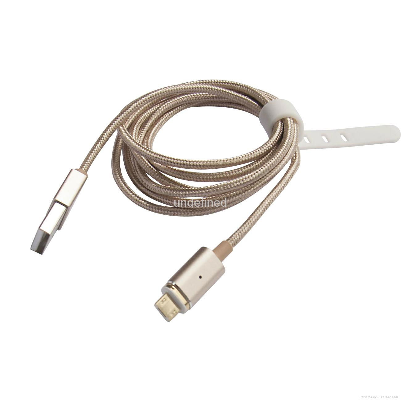 NEW High Quality Magnetic USB data charging cable 3