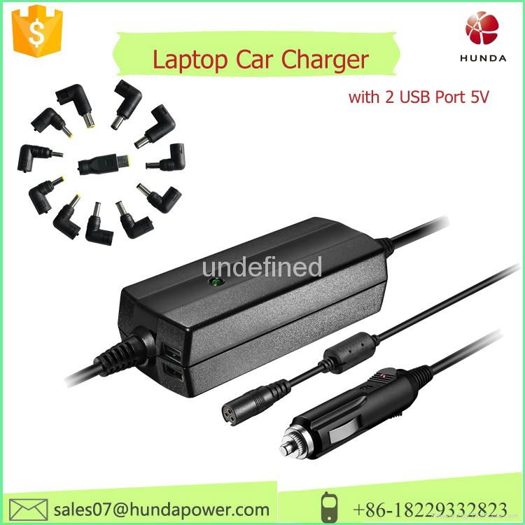 Universal Laptop Car Charger 15V-20V Automatic