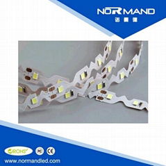 S type led strip bendable 2835 led strip with CE ROHS