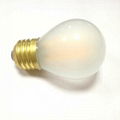  E26 LED filament A50/A15 light bulbs milky forested white 3