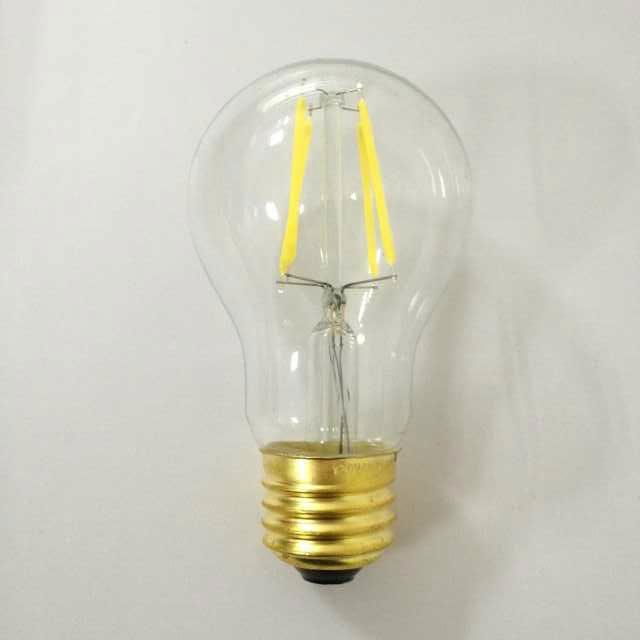 clear glass classic A19 led filament bulb led lighting 