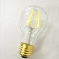 clear glass classic A19 led filament bulb led lighting  2