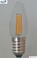 candle lighting C35 1W 2W 4W led filament bulb 