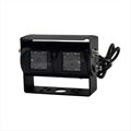 Truly Waterproof CCD Heavy Duty Double Lens Backup Reverse Camera Night Vision 2