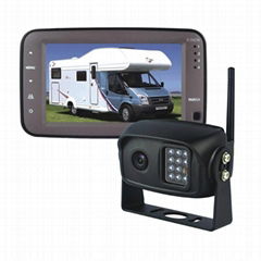 Vardsafe Digital Wireless Backup Rear View Camera Monitor System for Truck 