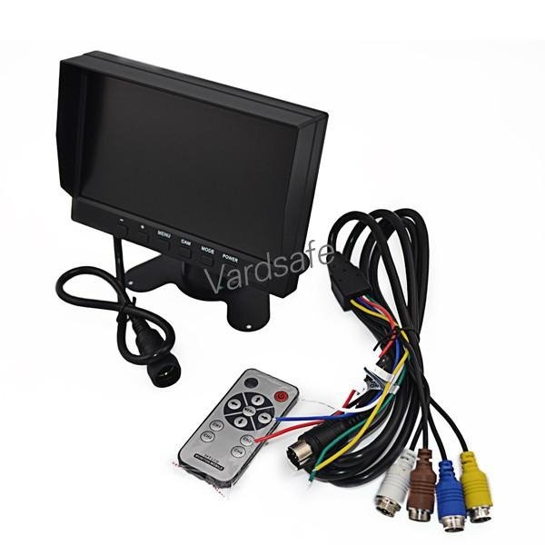 Top Rated 7" Inch Car Monitor Stand-alone Screen (16 : 9) display Remote Control 2