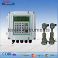 Wall mount ultrasonic flow meter water