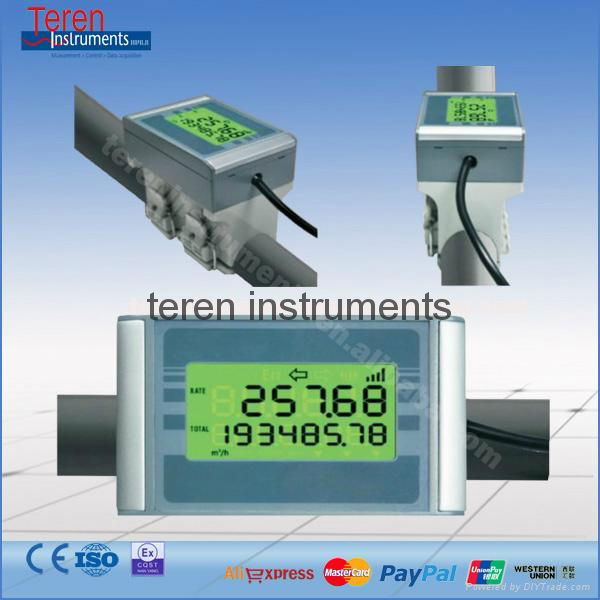 Ultrasonic flow meter clamp-on flowmeter