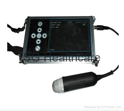 Palm VET ultrasound scanner for animal health with convex probe
