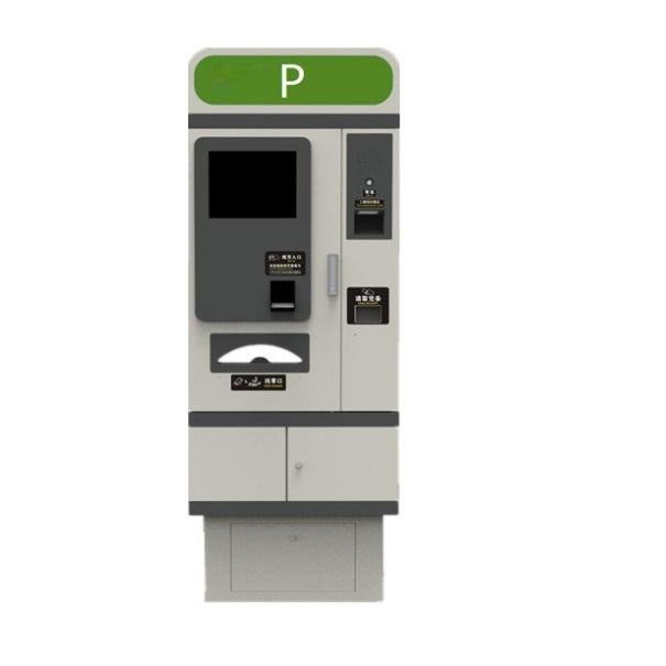 Automated parking management system payment station