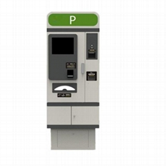 Automated parking management system payment station