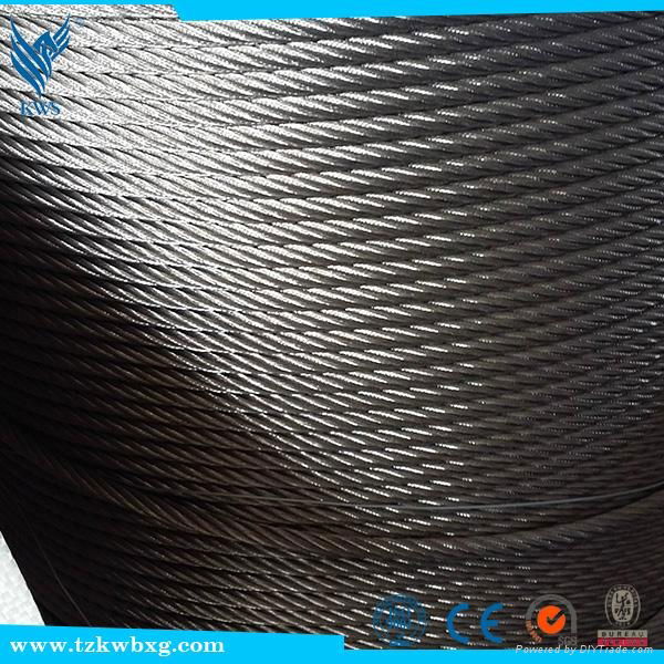 7X7 Diameter 8mm AISI 430 stainless steel wire rope