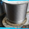 7X7 Diameter 8mm AISI 430 stainless steel wire rope 2