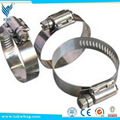High quality 304 stainless steel hose hoop for exhaust 1