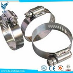High quality 304 stainless steel hose hoop for exhaust