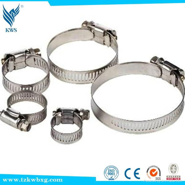 High quality 304 stainless steel hose hoop for exhaust 2