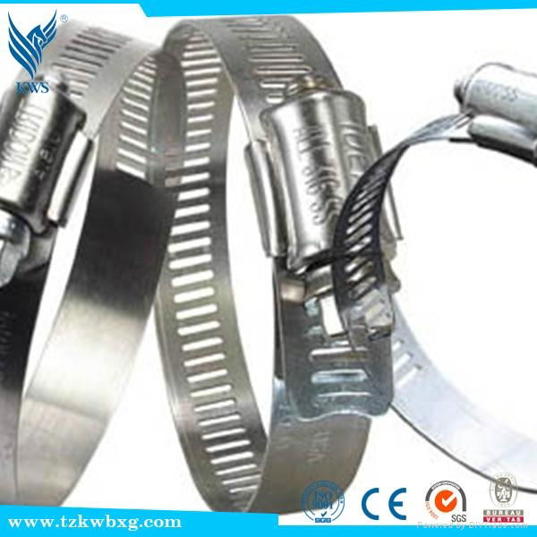 High quality 304 stainless steel hose hoop for exhaust 3