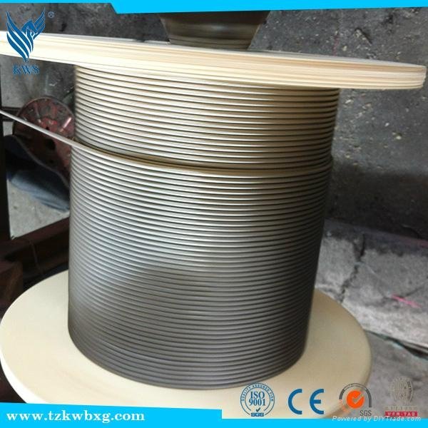 6mm plastic coated stainless steel wire rod made in China