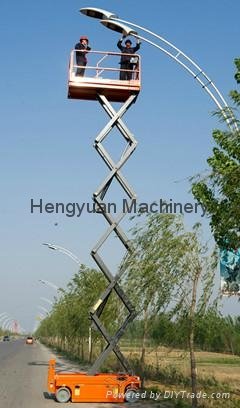 2016 Hydraulic driving fully self-propelled self-propelled scissor lifts hyamm