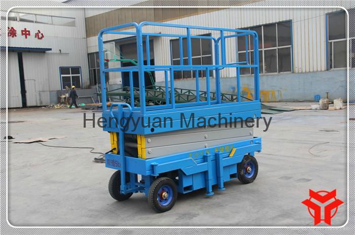 Hengyuan manual scissor lifts  2