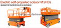 industrial power access platform scissor