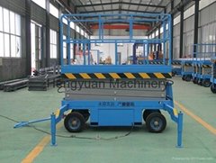 Hengyuan manual hydraulic scissor lift
