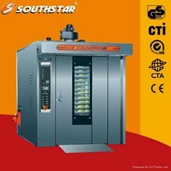 High quality gas rotary oven with 32 trays good price 