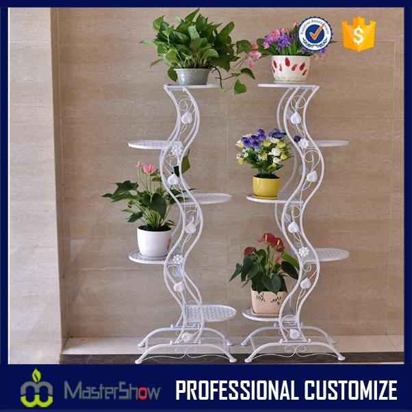 New design artificial metal flower display racks MS02026 MasterShow