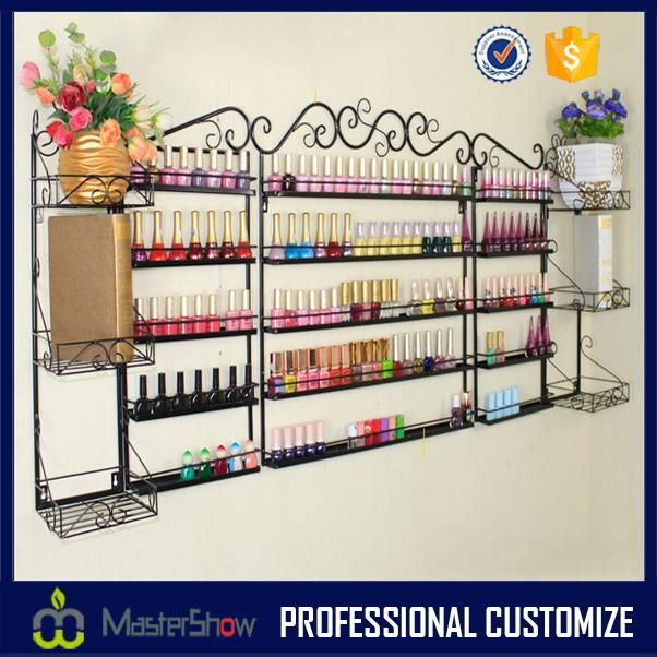 hot sell wholesale metal nail polish display floor stand