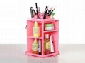 Rotating acrylic lipstick display stand