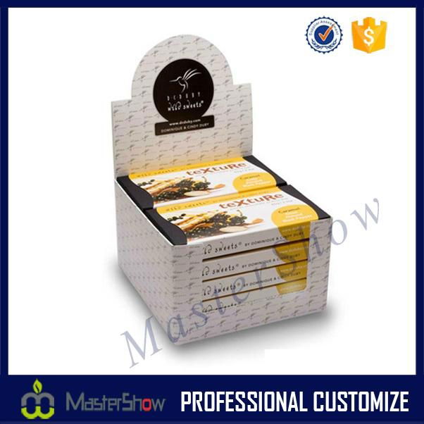 luxury chocolate cardboard display box