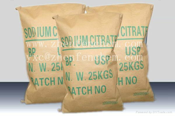 anhydrous trisodium citrate 68-04-2 4