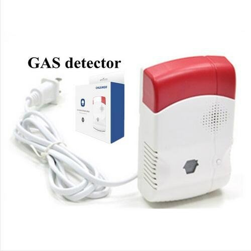 Functional home security high sensitivity independent gas leak detector