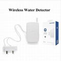 home security water leak sensor kitchens bathrooms use Wireless Water Detector 1