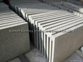 outdoor small granite staircase flamed surface 1