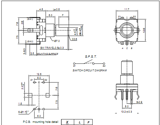 EC11旋轉編碼器 5
