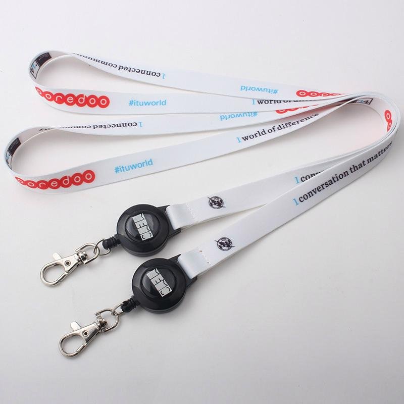 China new design heat transfer lanyards with your own logo 3