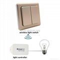 self powered free battery remote control smart switch wireless wall switch