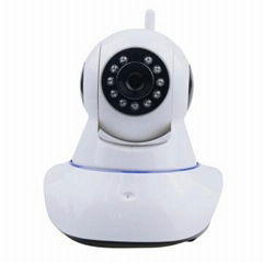 Pan and Tilt IP Network Camera with Two Way Audio and Night Vision