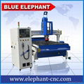 ELE 1530 wood door carving machine , cnc router atc wooden door making machine