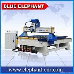ELE 1325 cnc wood working router with the roller in front in cheap price made in