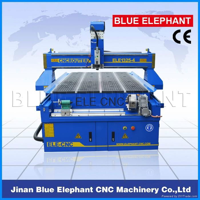 4 axis 1325 cnc router machine for wood door cabinet