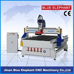 ELE-1325 gold supplier electric cnc router metal cutting machine with mist cooli