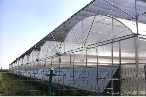 4.3M Width Cooling Greenhouse Aluminium Shade Mesh Shading Rate 75% 2