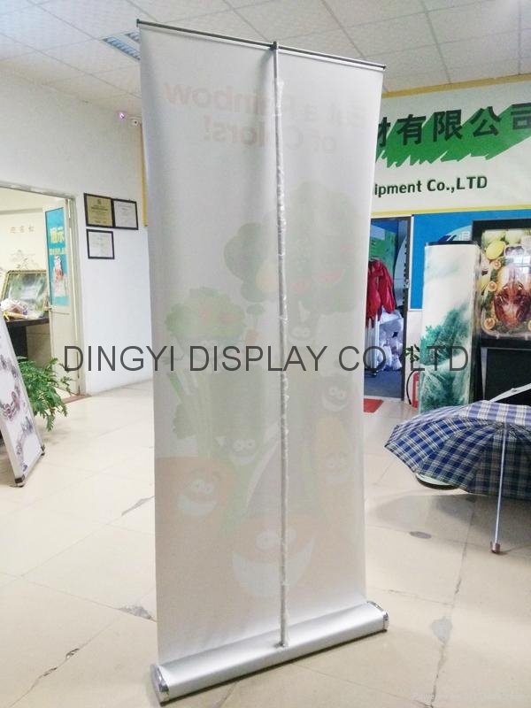 Deluxe roll up stand banner aluminum material 2