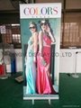 Pull up banner stand 
