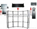 Spring aluminum pop up stand 4