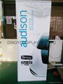 Advertising L banner stand 