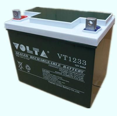 廠家供應VOLTA（沃塔）12V33AH鉛酸蓄電池免維護型